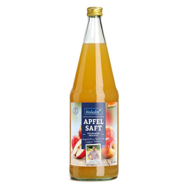 Produktfoto zu Apfelsaft naturtrüb 6 x 1l