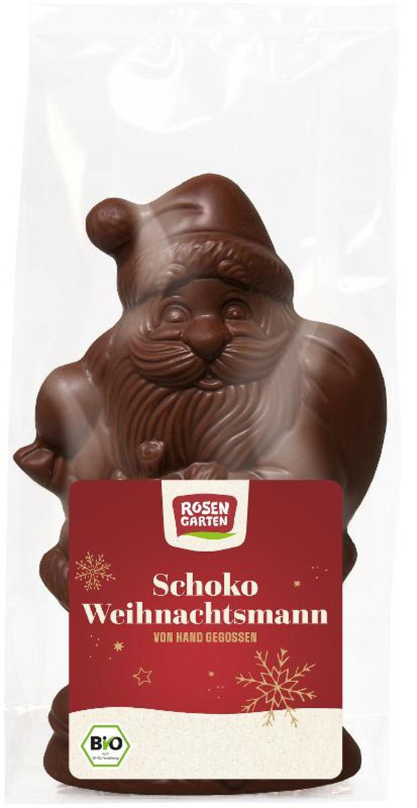 Produktfoto zu Zartbitter Schoko Weihnachtsmann 80g