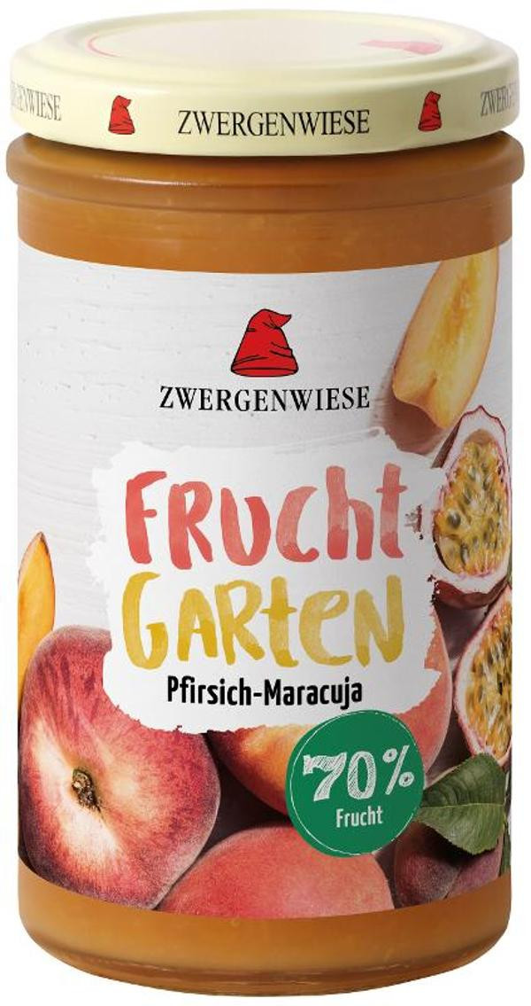 Produktfoto zu FruchtGarten Pfirsich Maracuja 225g