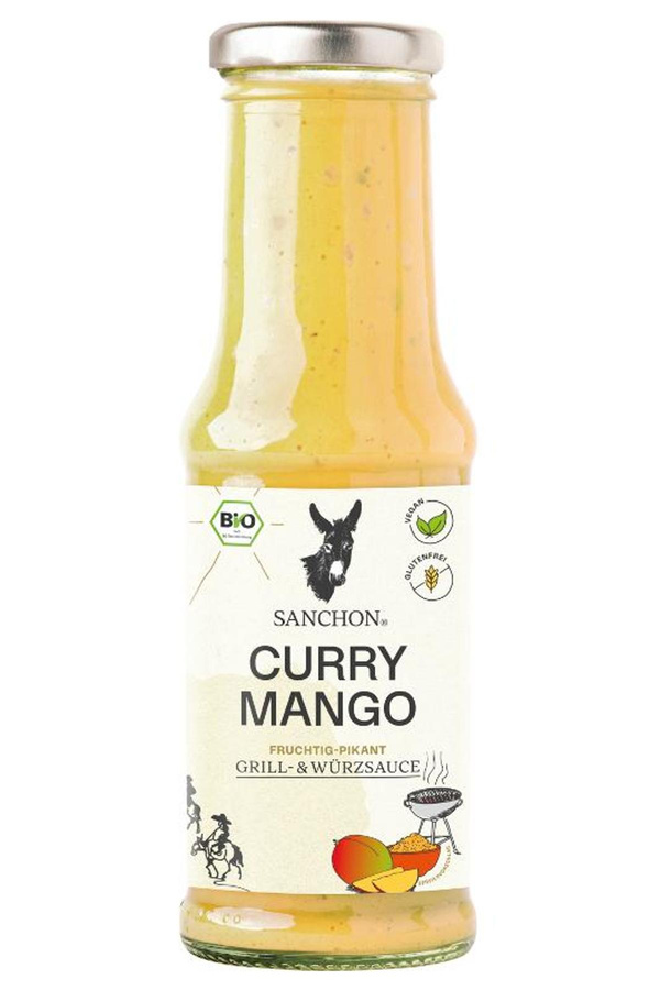 Produktfoto zu Curry Mango Grillsauce 210ml