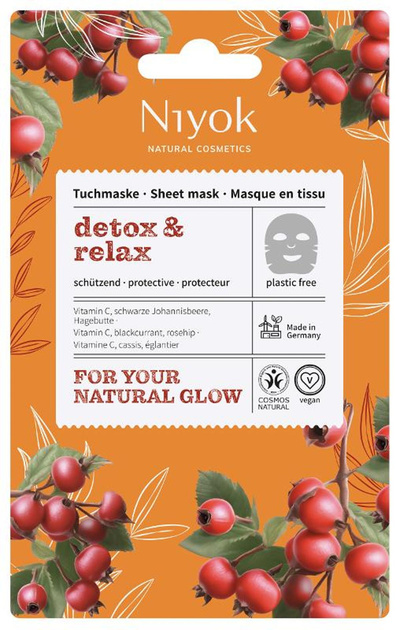 Produktfoto zu Tuchmaske detox & relax