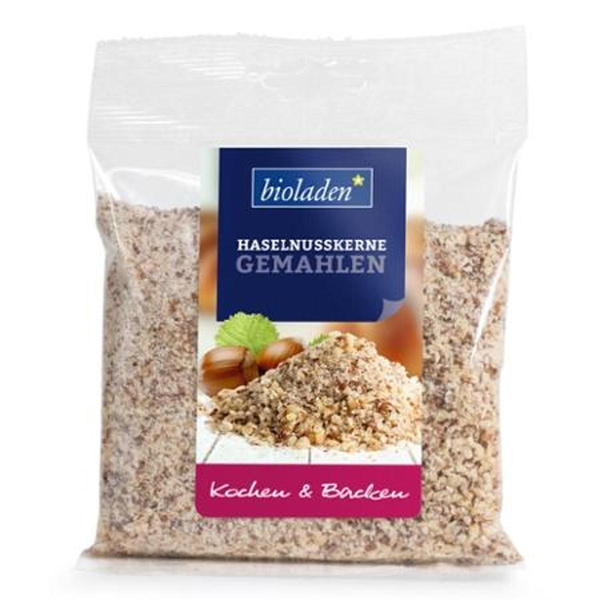 Produktfoto zu Haselnüsse natur gemahlen 100g