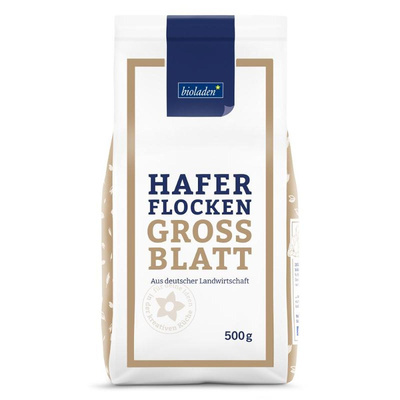 Produktfoto zu Haferflocken Großblatt 500g