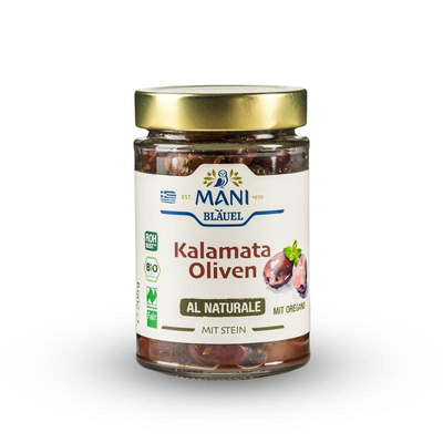 Produktfoto zu Kalamata Oliven al Naturale 205g