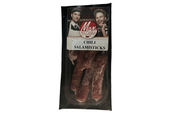 Produktfoto zu Chili-Fenchel Salamisticks, 5 Stück 70g