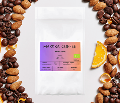 Produktfoto zu Makosa Heartbeat Espresso 500g gemahlen