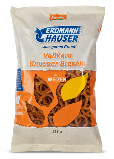 Produktfoto zu Vollkorn Knusperbrezeln 125g