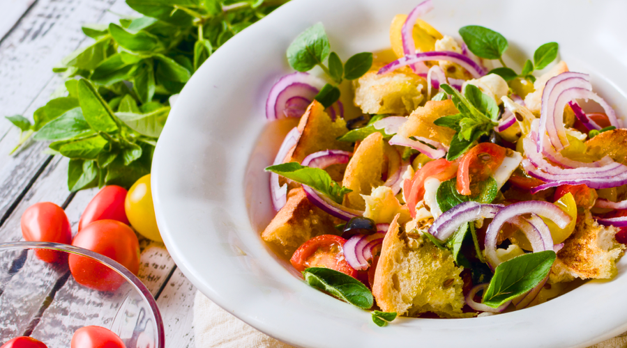 Rezeptbild für Tomatensalat 'Panzanella'