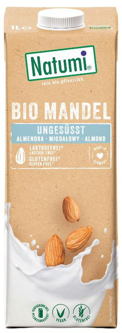 Produktfoto zu Mandeldrink ungesüßt  1l