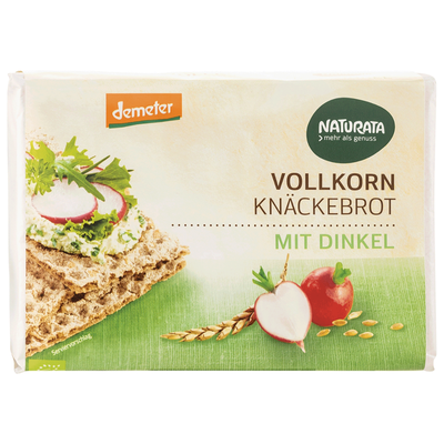 Produktfoto zu Vollkorn Knäckebrot mit Dinkel 250g