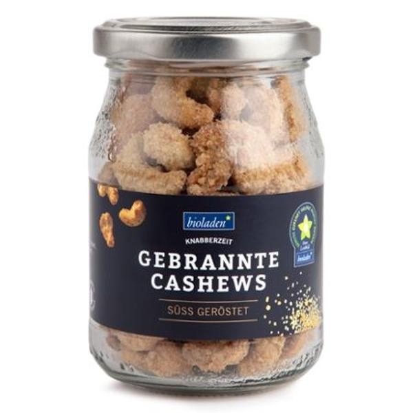 Produktfoto zu Gebrannte Cashews süß geröstet 125g