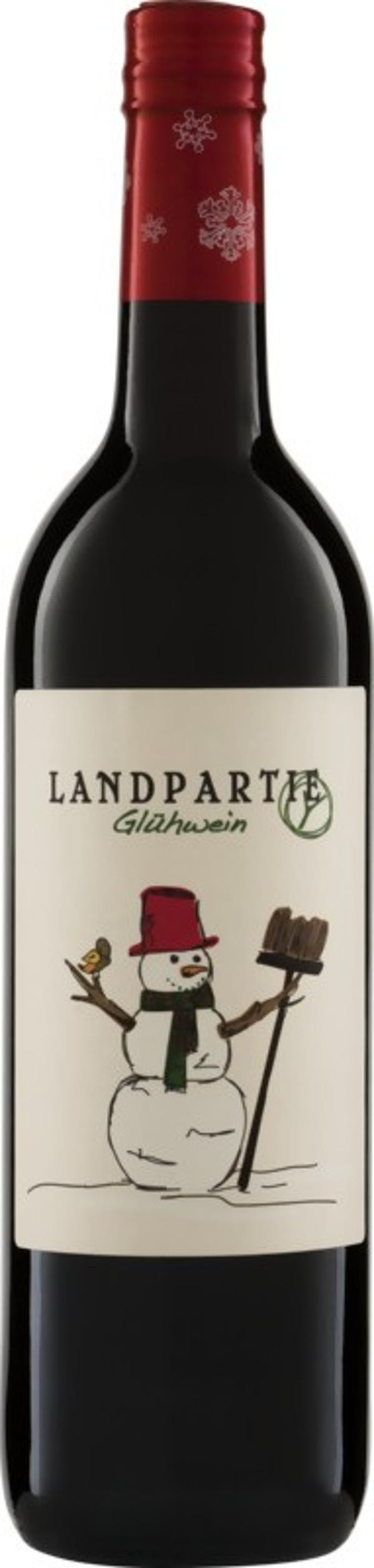 Produktfoto zu LANDPARTY Premium-Glühwein Rot 0,75l