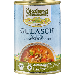 Produktfoto zu Gulaschsuppe mit Rindfleisch 400g