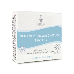 Produktfoto zu Seifenfreies Waschstück sensitiv 100g