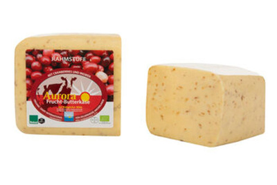 Produktfoto zu Butterkäse mit Cranberry und Ingwer