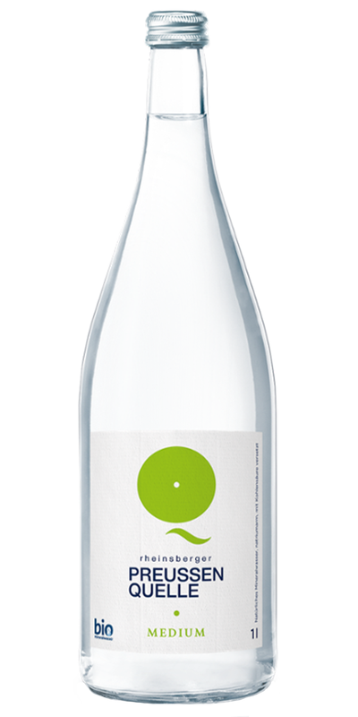 Produktfoto zu Rheinsberger Preussenquelle medium 6 x 1l