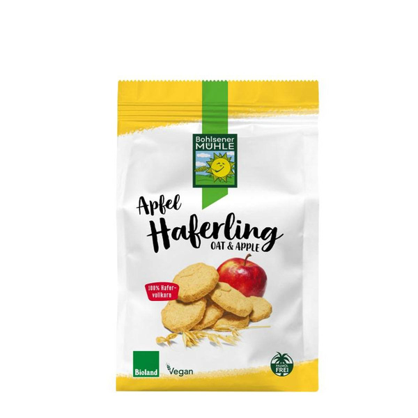 Produktfoto zu Apfel Haferlinge 125g