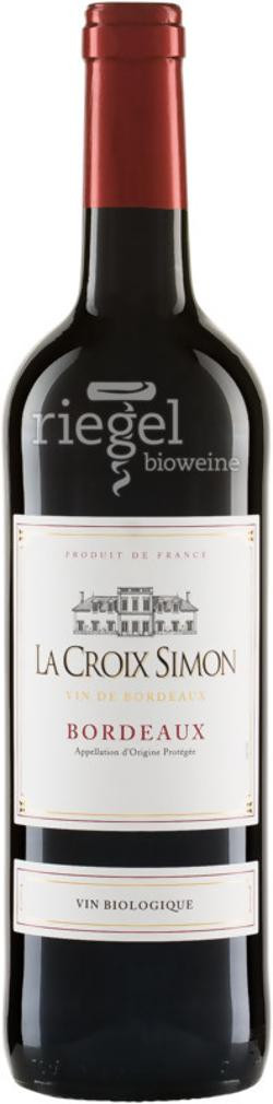 Produktfoto zu La Croix Simon Bordeaux Rouge AOP 2020 0,75l