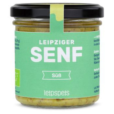 Produktfoto zu Senf süß & halb körnig 150ml