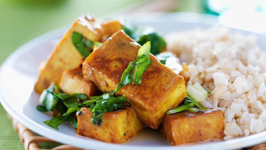 Rezeptbild für Japanisches Curry mit Austernpilzen und Tofu