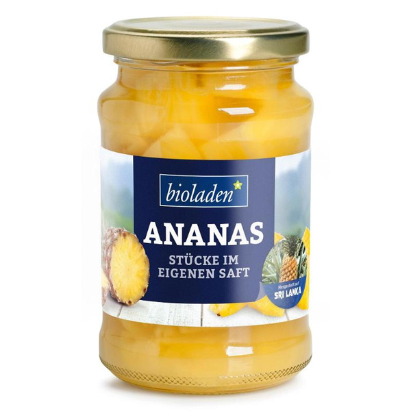 Produktfoto zu Ananasstücke 350g