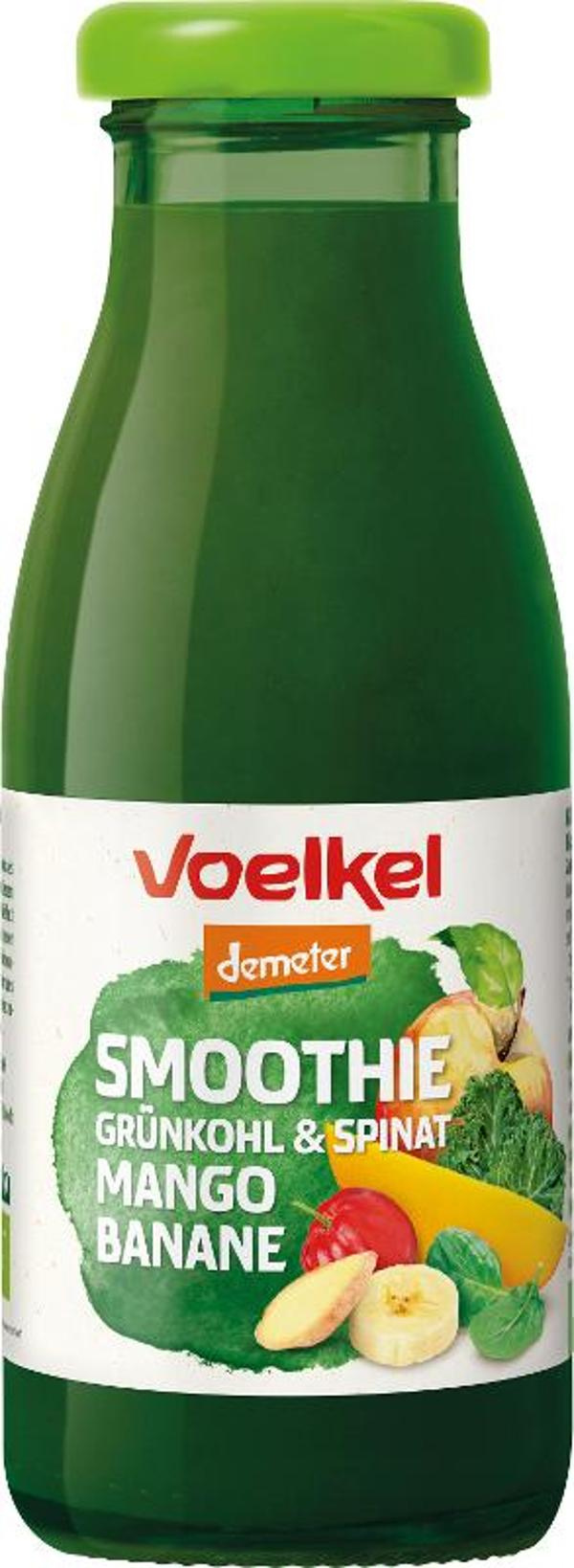 Produktfoto zu Smoothie Mango Grünkohl Spinat Ingwer 250ml