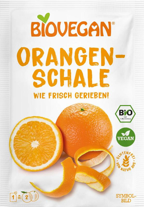 Produktfoto zu Orangenschale gerieben 10g