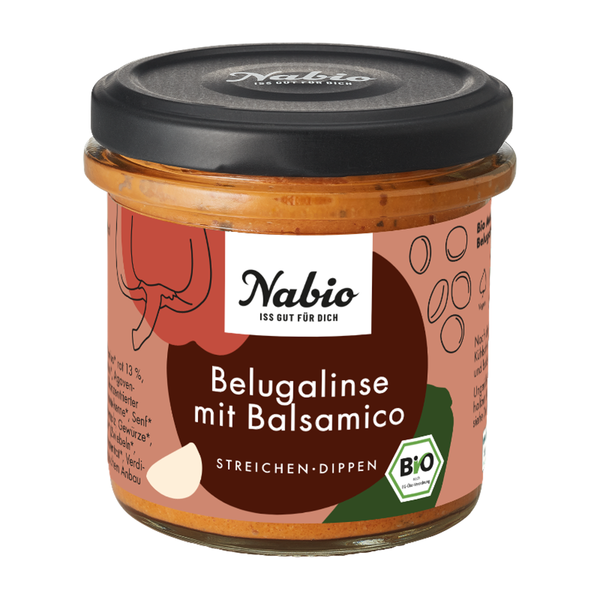 Produktfoto zu Belugalinse Balsamico Aufstrich 135g