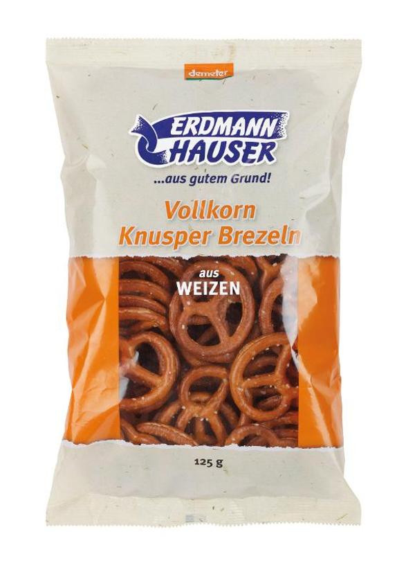 Produktfoto zu Vollkorn Knusperbrezeln 125g