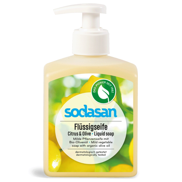 Produktfoto zu Flüssige Bio-Pflanzenseife Citrus-Olive 300ml