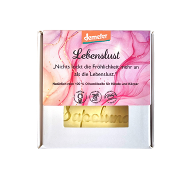 Produktfoto zu Olivenölseife Lebenslust 70g