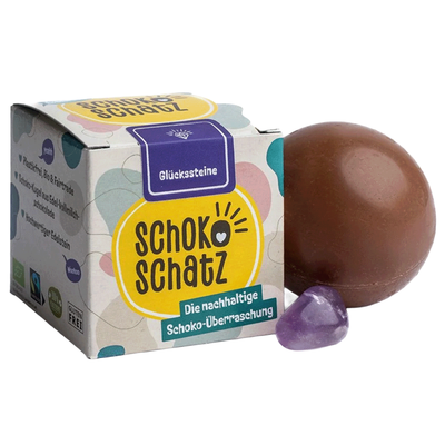 Produktfoto zu SchokoSchatz für Kids Glückssteine 25g