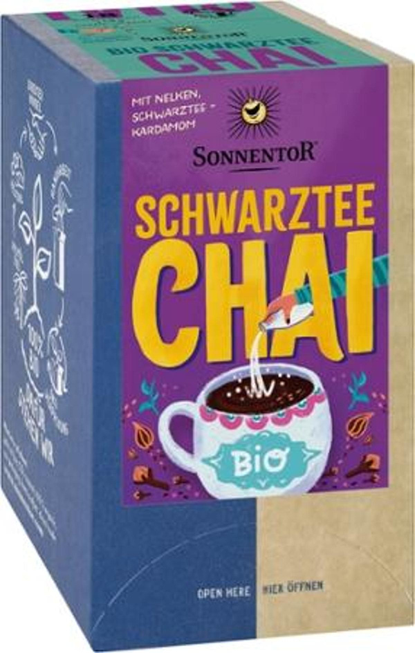 Produktfoto zu Schwarztee Chai 18x1,8g