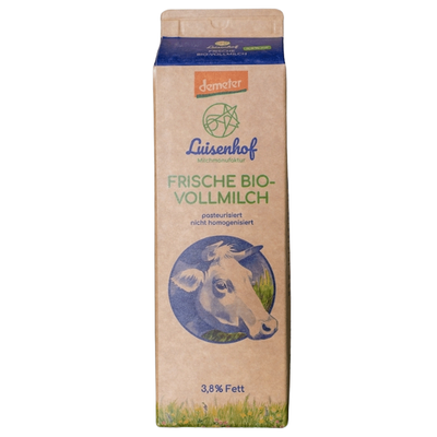 Produktfoto zu Frische Vollmilch 3,8% 1L