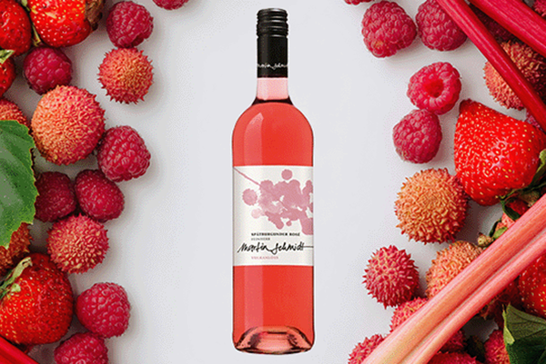 Produktfoto zu Vulkanlöss Spätburgunder Rosé feinherb, Weingut Schmidt, 0,75l