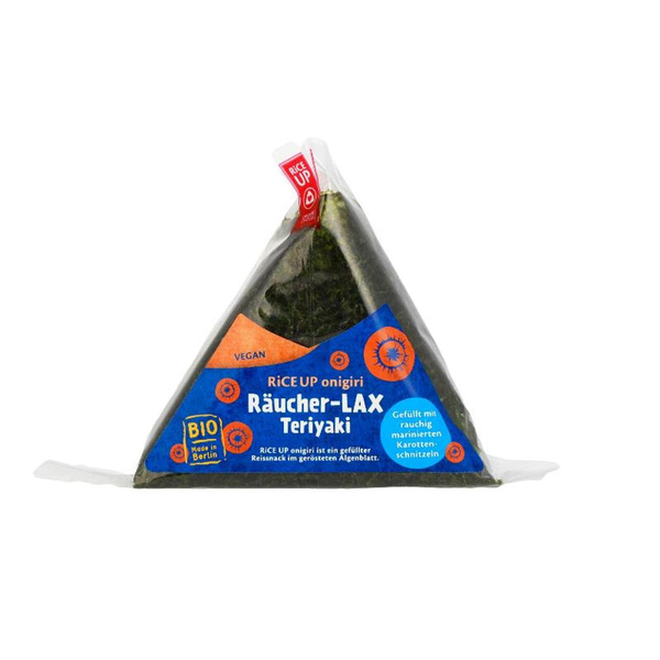 Produktfoto zu Onigiri Räucher-LAX Teriyaki 120g