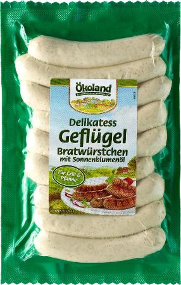 Produktfoto zu Kleine Geflügelbratwurst 180g (9 Stück)