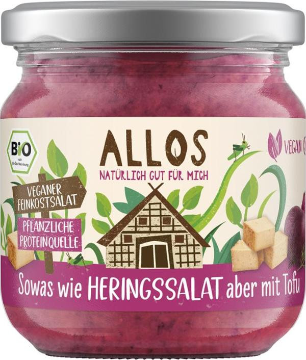 Produktfoto zu Veganer Feinkostsalat Hering 165g