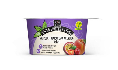 Produktfoto zu Kokos Pfirsich Maracuja Acerola Joghurtalternative 200g