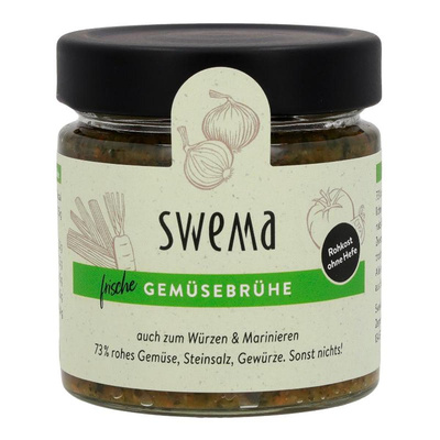 Produktfoto zu Gemüsebrühe roh & hefefrei 210g