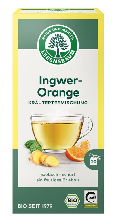 Produktfoto zu Ingwer-Orange Tee 20x2g