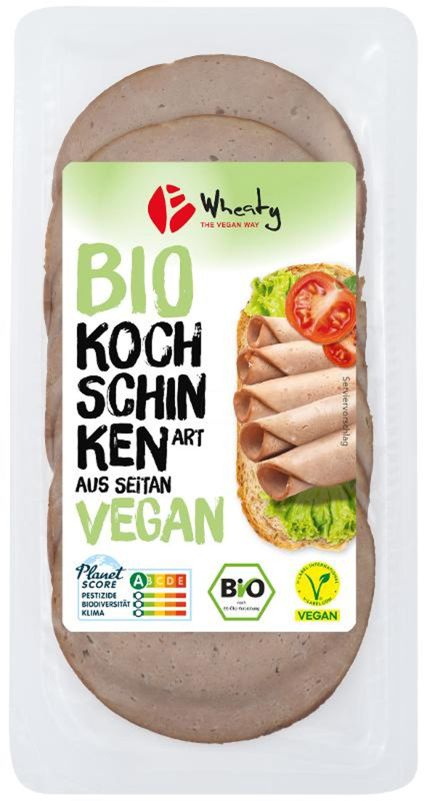 Produktfoto zu Veganer Kochschinken 100g