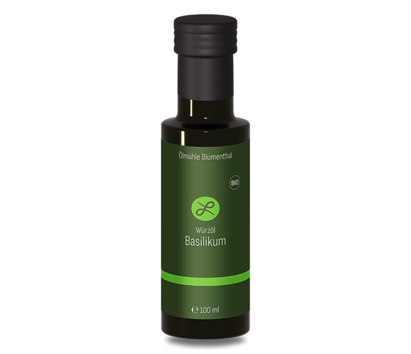 Produktfoto zu Würzöl Basilikum 100ml