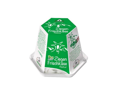 Produktfoto zu Ziegen Frischkäse aus der Klosterkäserei Schlierbach 150g