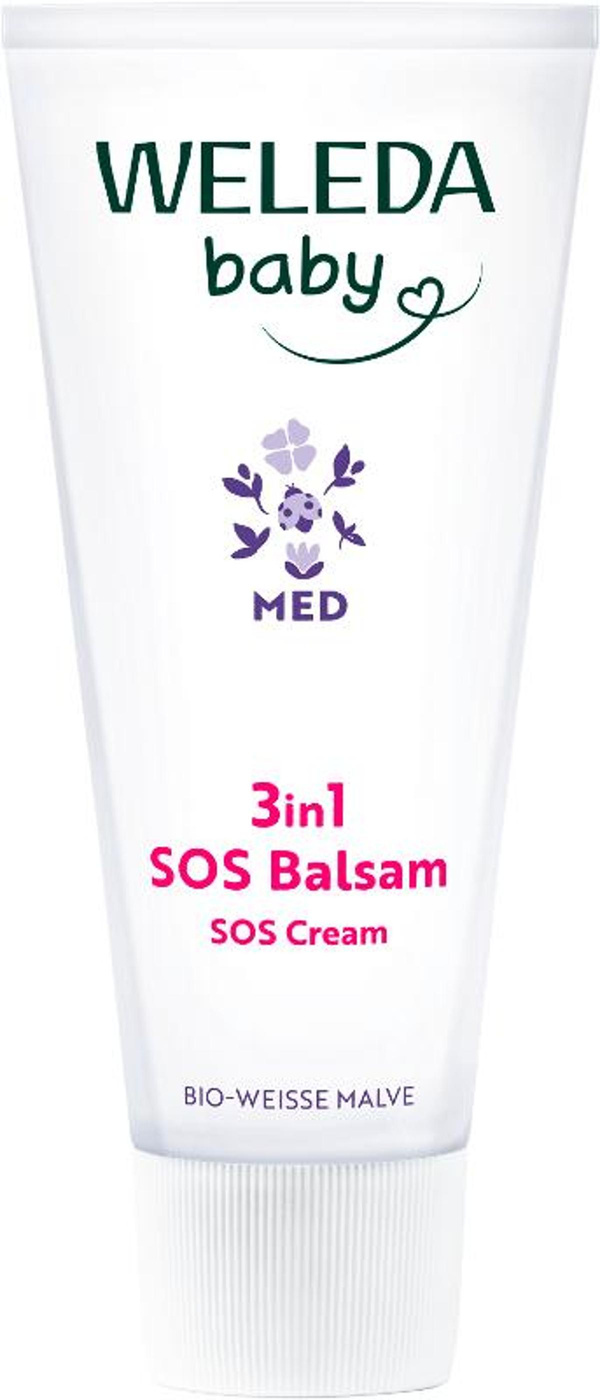 Produktfoto zu Weiße Malve SOS Balsam Med 3in1 50ml
