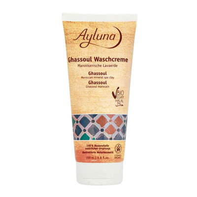 Produktfoto zu Ghassoul Waschcreme Marokkanische Lavaerde 200ml