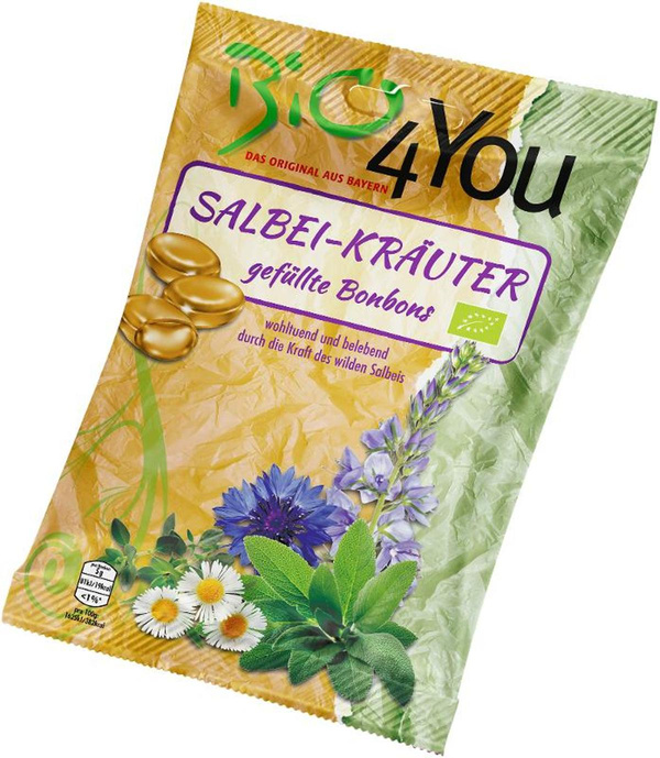 Produktfoto zu Salbei Kräuter Bonbons 75g