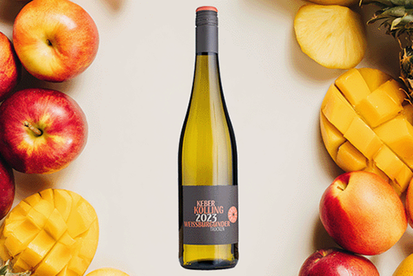 Produktfoto zu Weißburgunder, Weingut Keber Kolling, 0,75l