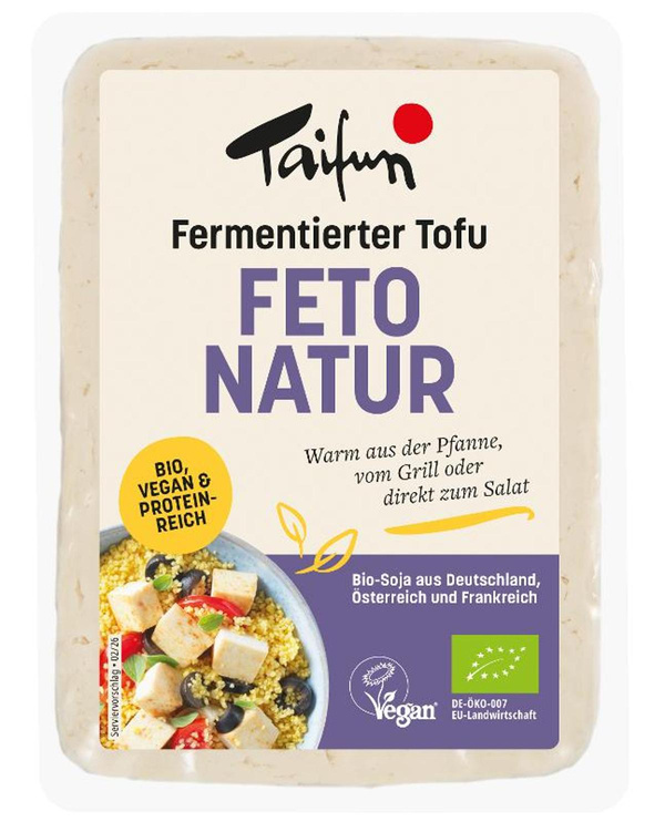 Produktfoto zu FeTo fermentierter Tofu, natur 200g