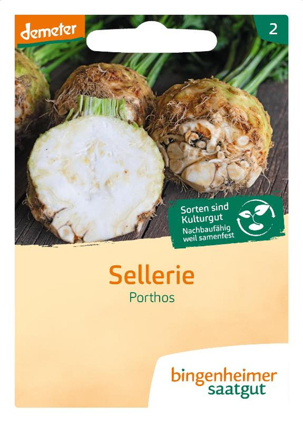 Produktfoto zu Saatgut Knollensellerie Porthos